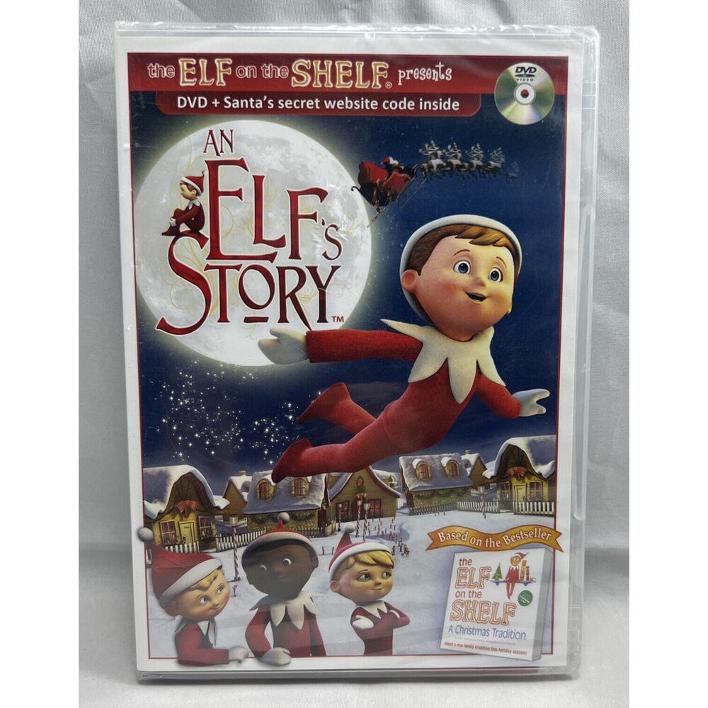 The Elf On The Shelf Presents An Elf’s Story (DVD, 2011) Brand New, Sealed!